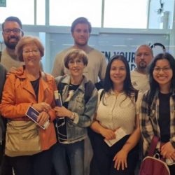Voluntarios parten hacia Antioquía