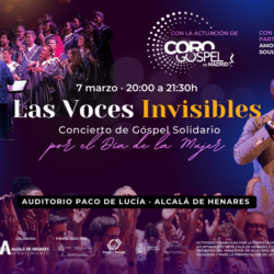 II EDICIÓN DEL CONCIERTO GÓSPEL: LAS VOCES INVISIBLES